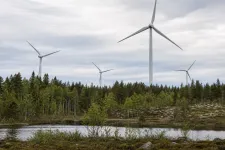 Naturmiljö i närheten av vindkraft
