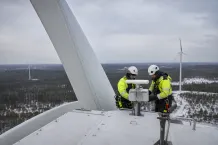 Teknisk miljö vid vindkraftverk