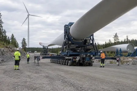 Teknisk miljö vid vindkraftverk