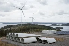 Naturmiljö i närheten av vindkraft