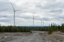 Vindkraftsprojekt i svenskt landskap