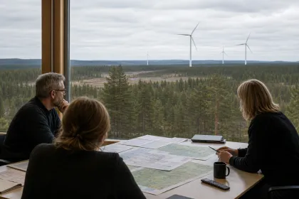 Handlingar och planering för vindkraftsprövning
