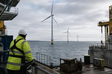 Vindkraftsprojekt i svenskt landskap