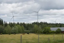 Naturmiljö i närheten av vindkraft